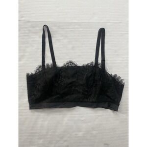 Rya Collection Black‎ Lace Bralette Top Size Medium